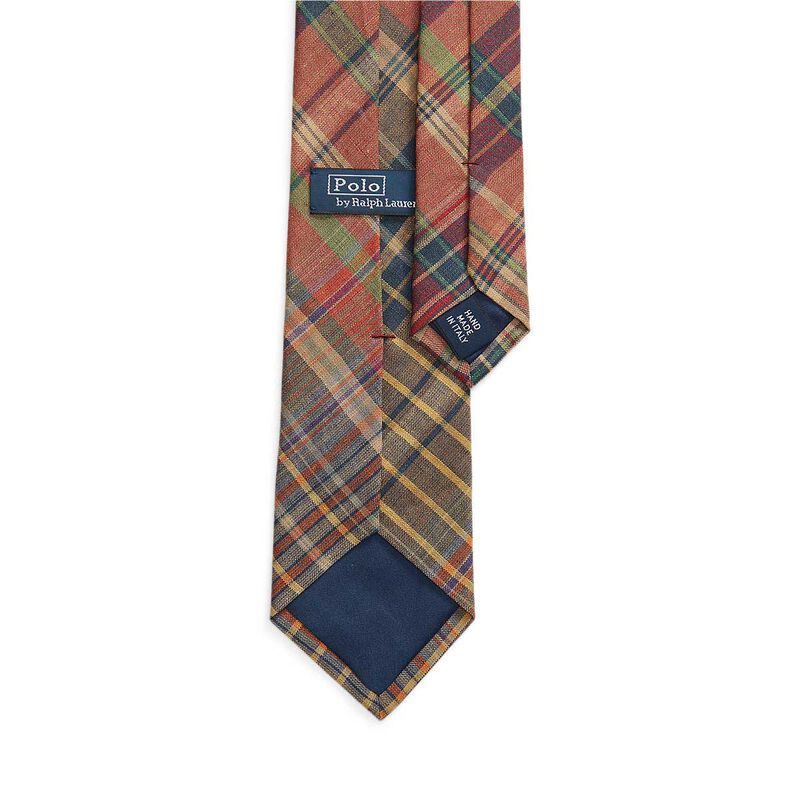 Polo Ralph Lauren Plaid Linen Tie image number 1